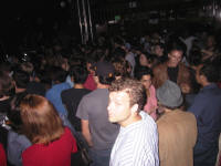 A crowd at a show.