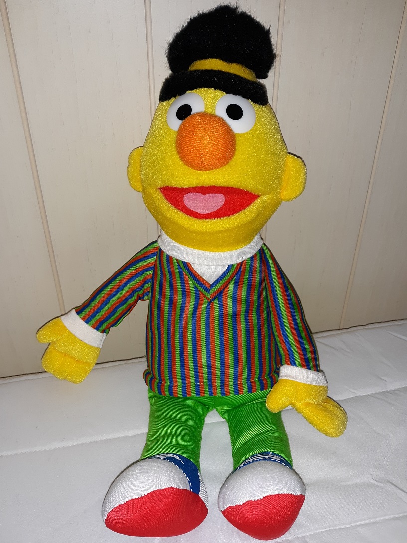 A plush doll of Bert.