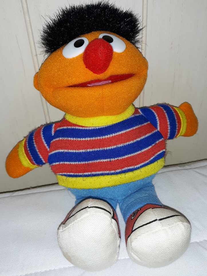 A plush doll of Ernie.